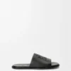 Flex Anagram Slide in Soft Calfskin Flex Anagram Slide in Soft Calfskin
