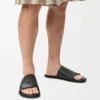 Flex Anagram Slide in Soft Calfskin Flex Anagram Slide in Soft Calfskin