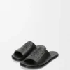 Flex Anagram Slide in Soft Calfskin Flex Anagram Slide in Soft Calfskin
