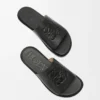 Flex Anagram Slide in Soft Calfskin Flex Anagram Slide in Soft Calfskin