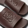 Flex Anagram Slide in Soft Calfskin Flex Anagram Slide in Soft Calfskin