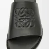 Flex Anagram Slide in Soft Calfskin Flex Anagram Slide in Soft Calfskin