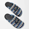 Flex Mule in Raffia and Calfskin Flex Mule in Raffia and Calfskin