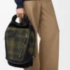 Flex Roll-Top Backpack in Canvas and Brushed Suede Flex Roll-Top Backpack in Canvas and Brushed Suede