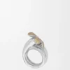 Flor Ring in Sterling Silver and Crystals Flor Ring in Sterling Silver and Crystals