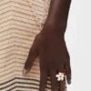 Flor Ring in Sterling Silver and Enamel Flor Ring in Sterling Silver and Enamel