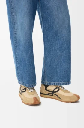 Flow Runner in Nylon and Suede
