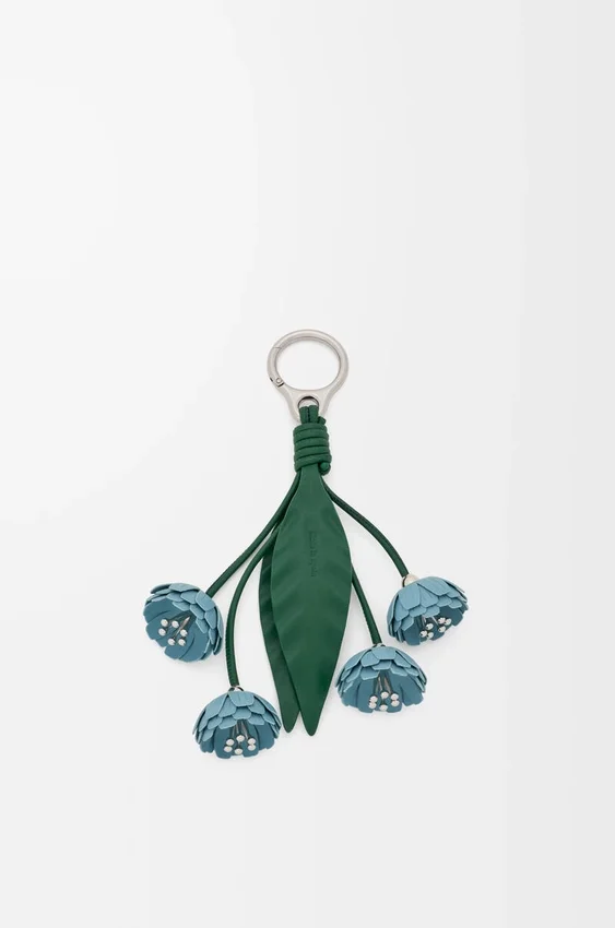 Flower Charm in Classic Calfskin Flower Charm in Classic Calfskin