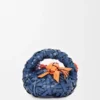 Flower Door Stop in Stone and Calfskin Flower Door Stop in Stone and Calfskin