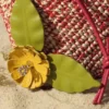 Flower Pin in Calfskin Flower Pin in Calfskin