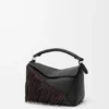 Fringe Small Puzzle Bag in Classic Calfskin Fringe Small Puzzle Bag in Classic Calfskin