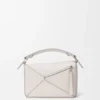 Fringe Small Puzzle Bag in Classic Calfskin Fringe Small Puzzle Bag in Classic Calfskin
