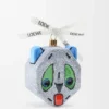 Futurist Cat Bauble in Blown Glass