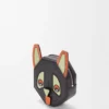 Futurist Cat Coincase in Classic Calfskin