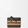 Futurist Cat Compact Wallet in Classic Calfskin Futurist Cat Compact Wallet in Classic Calfskin