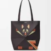 Futurist Cat Medium Puzzle Fold Tote in Nappa Calfskin Futurist Cat Medium Puzzle Fold Tote in Nappa Calfskin