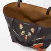 Futurist Cat Medium Puzzle Fold Tote in Nappa Calfskin Futurist Cat Medium Puzzle Fold Tote in Nappa Calfskin