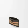 Futurist Cat Plain Cardholder in Classic Calfskin