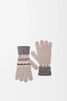 Gloves in Wool Blend