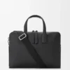 Goya Thin Briefcase in Soft Grained Calfskin
