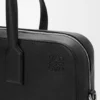 Goya Thin Briefcase in Soft Grained Calfskin