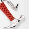Hammer Charm in Brass and Calfskin Hammer Charm in Brass and Calfskin