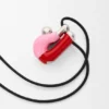 Hanging Acrobat Necklace in Sterling Silver and Enamel Hanging Acrobat Necklace in Sterling Silver and Enamel