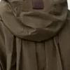 Hooded Jacket in Cotton Blend