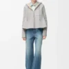 Hooded Jacket in Shearling Hooded Jacket in Shearling
