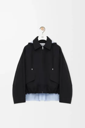 Hooded Parka in Cotton