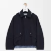 Hooded Parka in Cotton and Silk Hooded Parka in Cotton and Silk