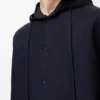 Hooded Shirt in Cotton and Linen Hooded Shirt in Cotton and Linen