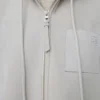 Hooded Vest in Shearling