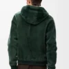 Hoodie in Shearling