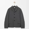 Jacket in Cotton and Silk Jacket in Cotton and Silk