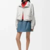 Jacket in Cotton and Silk Jacket in Cotton and Silk