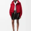 Jacket in Cotton and Silk Jacket in Cotton and Silk