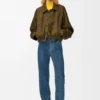 Jacket in Cotton and Silk Jacket in Cotton and Silk
