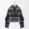 Jacket in Mohair and Wool Blend Jacket in Mohair and Wool Blend