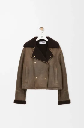 Jacket in Shearling Jacket in Shearling