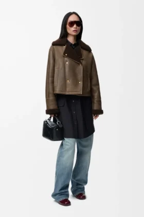 Jacket in Shearling Jacket in Shearling