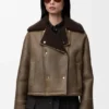 Jacket in Shearling Jacket in Shearling