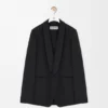 Jacket in Wool and Silk Jacket in Wool and Silk