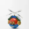 Knight Cat Bauble in Blown Glass Knight Cat Bauble in Blown Glass