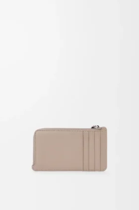 Knot Coin Cardholder in Shiny Nappa Calfskin