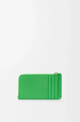 Knot Coin Cardholder in Shiny Nappa Calfskin