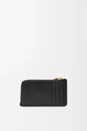 Knot Coin Cardholder in Shiny Nappa Calfskin
