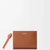 Knot Compact Wallet in Shiny Nappa Calfskin Knot Compact Wallet in Shiny Nappa Calfskin