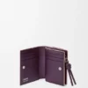 Knot Compact Wallet in Shiny Nappa Calfskin Knot Compact Wallet in Shiny Nappa Calfskin