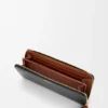 Knot Zip Around Wallet in Shiny Nappa Calfskin Knot Zip Around Wallet in Shiny Nappa Calfskin